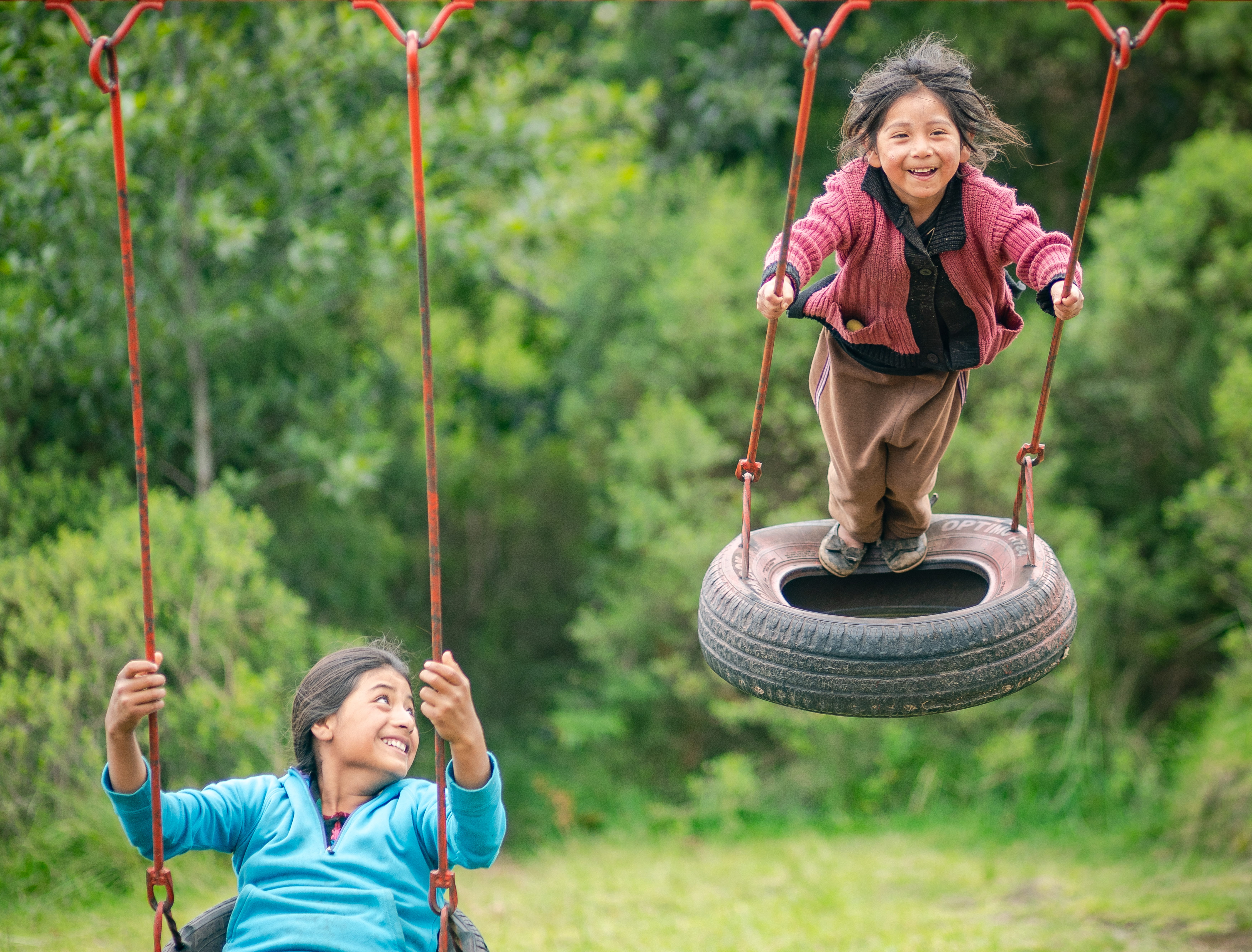 Kinder auf dem Spielplatz