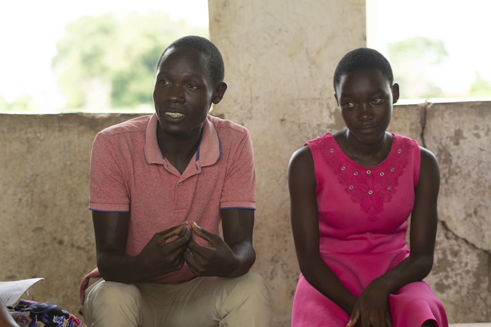 Alex Mwangosi vom Kindernothilfe-Partner Future Planning for the Child (FPC) (Quelle: Christian Nusch)  Alex Mwangosi vom Kindernothilfe-Partner Future Planning for the Child (FPC) (Quelle: Christian Nusch)